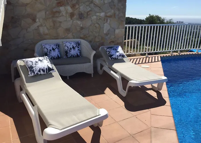 Gemuetliches Mit Pool Und Meerblick By Interhome 度假居 圣塔克里斯蒂纳阿鲁